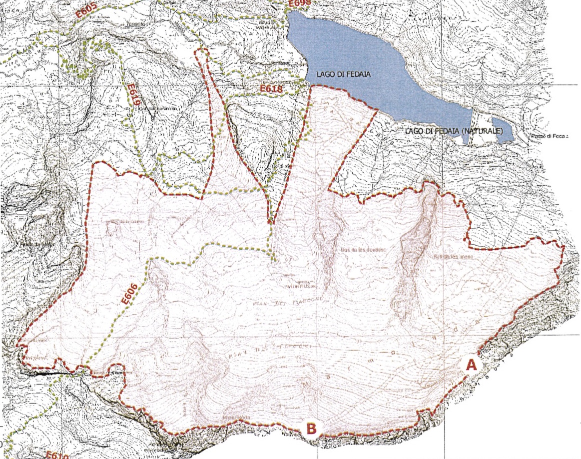 Marmolada - Fermeture totale versant Nord