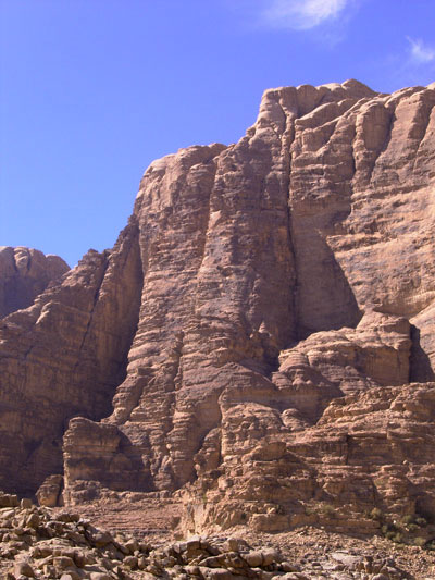 escalade-stage-Jordanie--WADI-RUM-Pilier de la sagesse