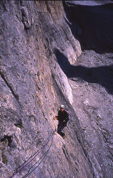image-escalade--Dolomites de Brenta-Cima d' Ambiez-Via della Soddisfazione