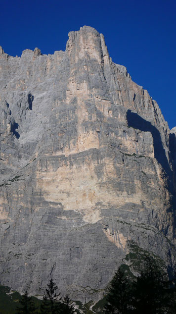 escalade-stage--Dolomites-Torre Trieste-voie Cassin-Ratti