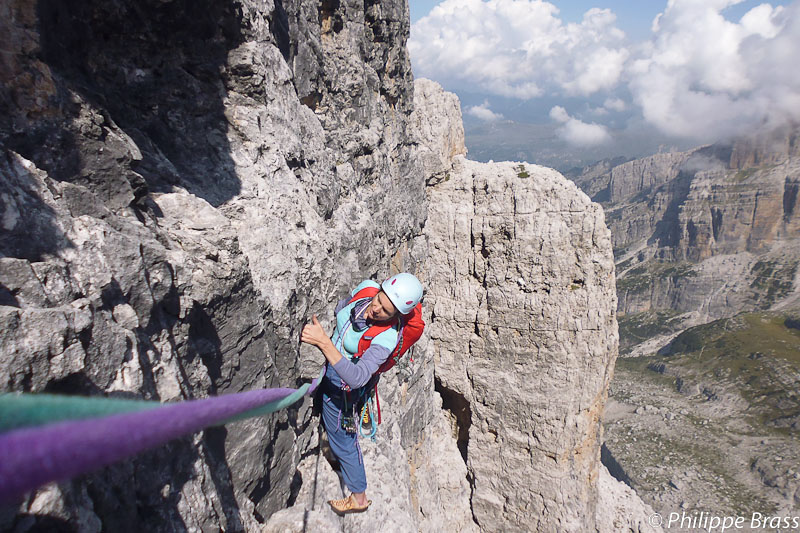 Escalade dans les Dolomites - Philippe Brass guide de haute-montagne