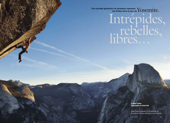 Le Yosemite new age dans le National Geographic