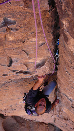 image-escaladeJordanie--WADI-RUM-Barrah Canyon-Merlin's wand